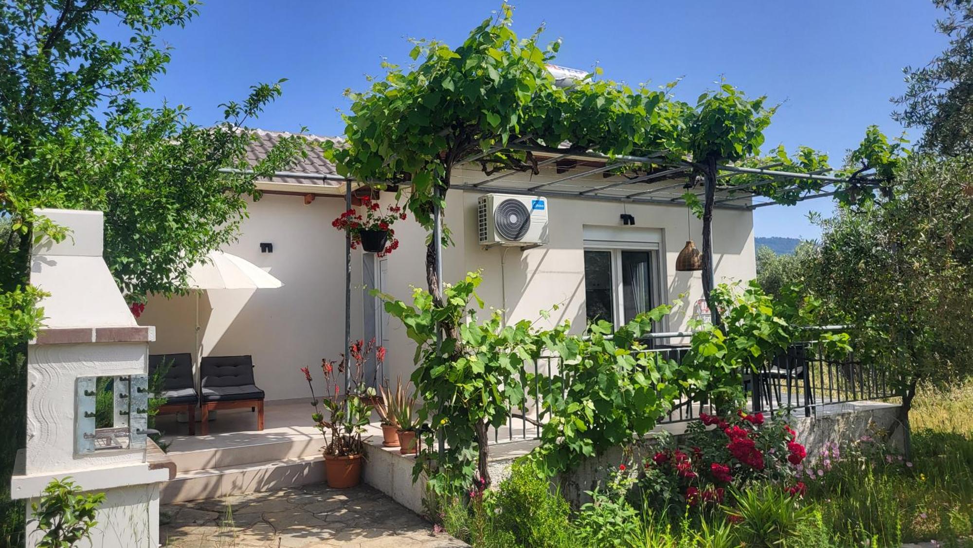 Ioannis Houses - Gemuetliches Ferienhaus Im Olivenhain Skala Potamia  Bilik gambar